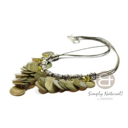 Cleopatra Necklace Olive...