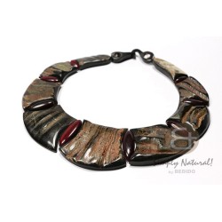 Black Carabao Horn Choker