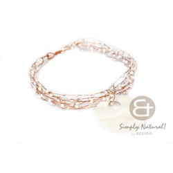 Copper Wire Choker White...